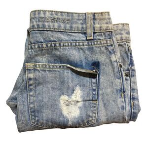 CarMar 27 Ripped Distressed Jeans Light Wash Denim‎ Destroyed Look Thrashed